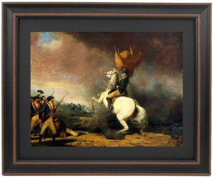 Washington Rallying Troops at Battle of Princeton by William Ranney Washington Rallying Troops at Battle of Princeton by William Ranney