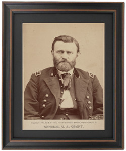 Framed Portrait of General U. S. Grant Framed Portrait of General U. S. Grant