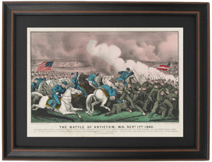 Framed Battle of Antietam Framed Battle of Antietam