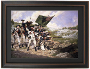 Framed The Battle of Long Island by Domenick D'Andrea Framed The Battle of Long Island by Domenick D'Andrea