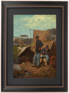 Framed Home, Sweet Home by Winslow Homer Framed Home, Sweet Home by Winslow Homer