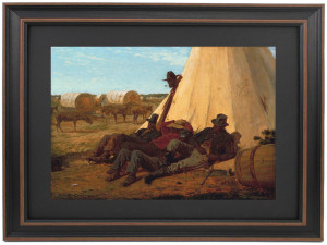 Framed The Bright Side by Winslow Homer Framed The Bright Side by Winslow Homer
