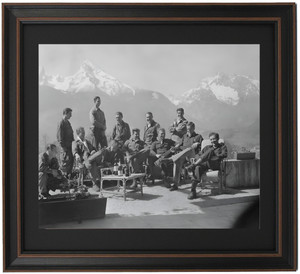 Framed Easy Company at the Eagle's Nest Framed Easy Company at the Eagle's Nest