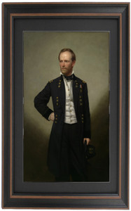 Framed William Tecumseh Sherman by George Peter Alexander Healy Framed William Tecumseh Sherman by George Peter Alexander Healy