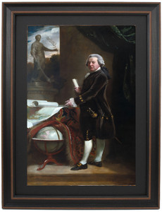 Framed John Adams by John Singleton Copley Framed John Adams by John Singleton Copley