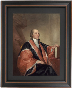 Framed John Jay Portrait by Gilbert Stuart Framed John Jay Portrait by Gilbert Stuart