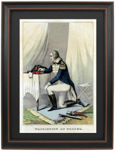 Washington at Prayer by C. Currier Washington at Prayer by C. Currier