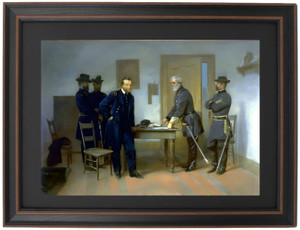 Lee Surrendering to Grant at Appomattox by Alonzo Chappel Lee Surrendering to Grant at Appomattox by Alonzo Chappel