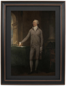 Framed Alexander Hamilton (full-length) Portrait by John Trumbull Framed Alexander Hamilton (full-length) Portrait by John Trumbull