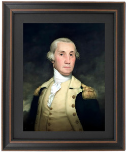 Framed Portrait of George Washington by Joseph Wright Framed Portrait of George Washington by Joseph Wright