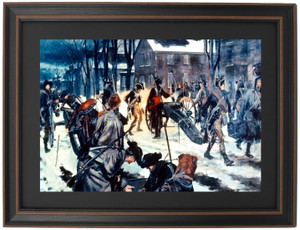 Framed Merry Christmas 1776 by Charles H. McBarron Framed Merry Christmas 1776 by Charles H. McBarron