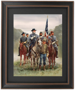 Framed General Lee at Gettysburg by Mort Kunstler Framed General Lee at Gettysburg by Mort Kunstler