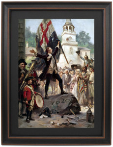 Framed Liberty's Pulpit 1775 by Jean Leon Gerome Ferris Framed Liberty's Pulpit 1775 by Jean Leon Gerome Ferris