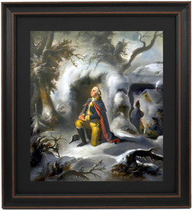Framed George Washington Praying at Valley Forge by Alonzo Chappel Framed George Washington Praying at Valley Forge by Alonzo Chappel