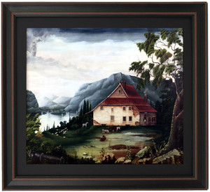 Framed Washington's Headquarters at Newburgh on the Hudson by James William Fosdick Framed Washington's Headquarters at Newburgh on the Hudson by James William Fosdick