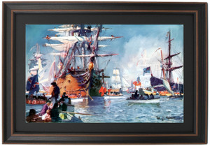 Framed The Evacuation of Boston by William James Aylward Framed The Evacuation of Boston by William James Aylward
