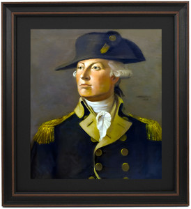 Framed General Lafayette by John Ward Dunsmore Framed General Lafayette by John Ward Dunsmore