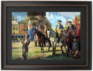 Framed Announcing the Great Decision, July 9, 1776 by Henry Hintermeister Framed Announcing the Great Decision, July 9, 1776 by Henry Hintermeister