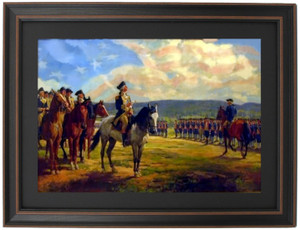 Framed The Birth of Old Glory by Henry Hintermeister Framed The Birth of Old Glory by Henry Hintermeister
