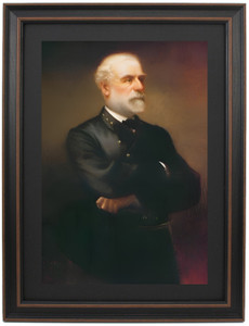 Framed Robert E. Lee by John Elder Framed Robert E. Lee by John Elder