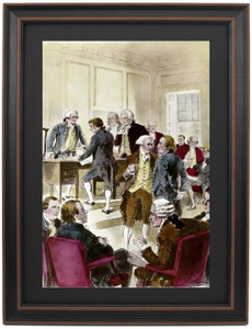 Framed Signing The Declaration of Independence Henry Alexander Ogden Framed Signing The Declaration of Independence Henry Alexander Ogden