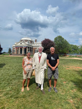 Patriot Gear Visits Thomas Jefferson's Monticello  