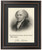 Framed John Adams Portrait & Quote "A government of laws, and not of men"