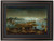 Framed The Battle of Bunker Hill by Winthrop Chandler
