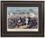 Framed The Battle of Gettysburg, Pa, July 3rd, 1863 by Currier and Ives