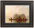 Framed Fur Traders Descending the Missouri by George Caleb Bingham