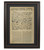 Framed Lincoln's Farewell Address at Springfield, Illinois 1861