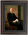 Framed Calvin Coolidge White House Portrait by Charles S. Hopkinson