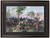 Framed Battle of Eutaw Springs by Alonzo Chappel Framed Battle of Eutaw Springs by Alonzo Chappel