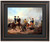 Framed Washington and Lafayette at the Battle of Brandywine by Junius Brutus Stearns