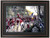 Framed British Retreat from Concord Under Fire from Colonial Minutemen by Howard Pyle