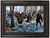 Framed George Rogers Clark Leading American Forces on the Wabash River by Frederick Coffay Yohn