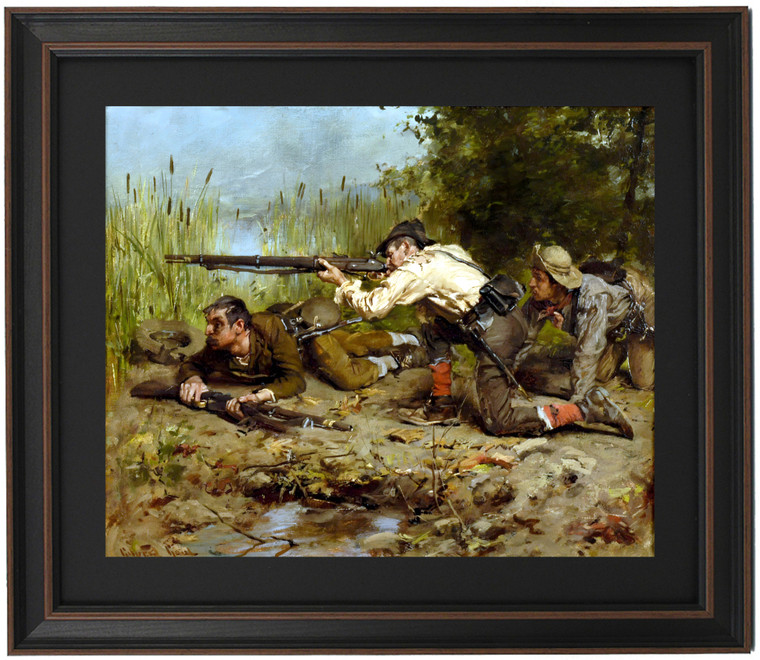 Confederate Guerrillas by Gilbert Gaul