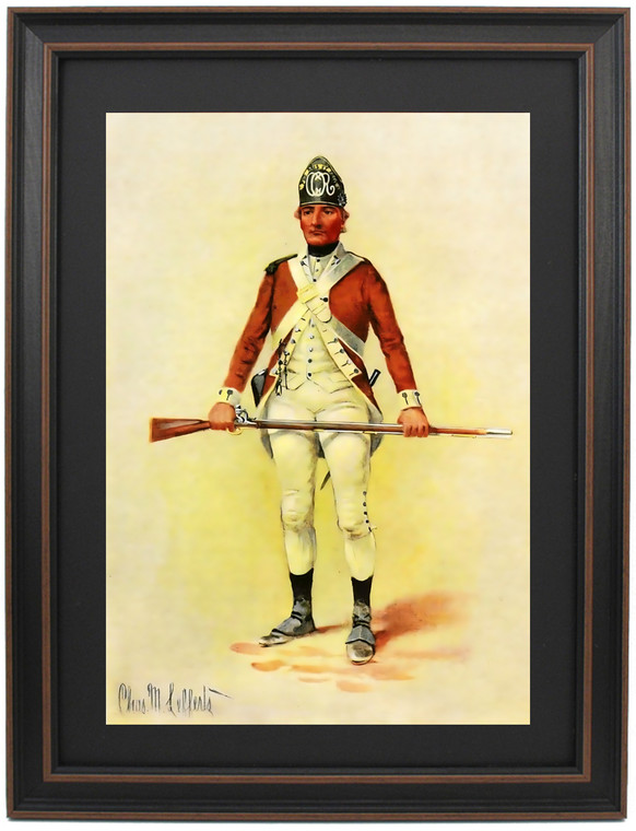 Framed 2nd Canadian Regiment by Charles M. Lefferts