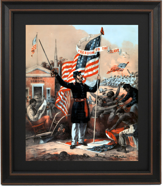 Freedom to the Slave, Union Handbill