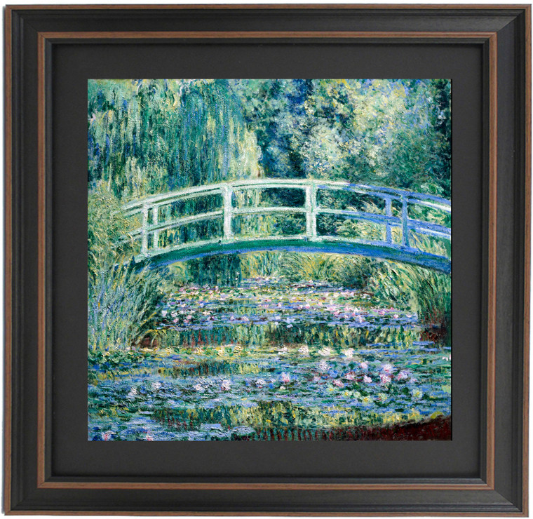 The Japanese Bridge by Claude Monet.