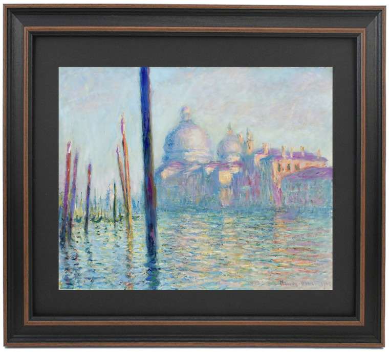 Framed The Grand Canal by Claude Monet