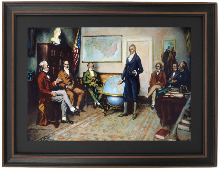 The Birth of the Monroe Doctrine by Clyde O Deland