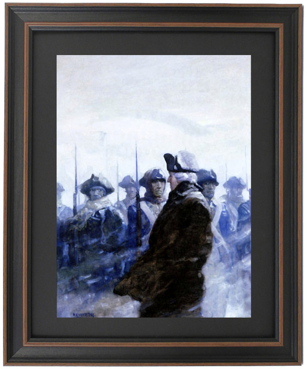 Framed Washington by N.C. Wyeth
