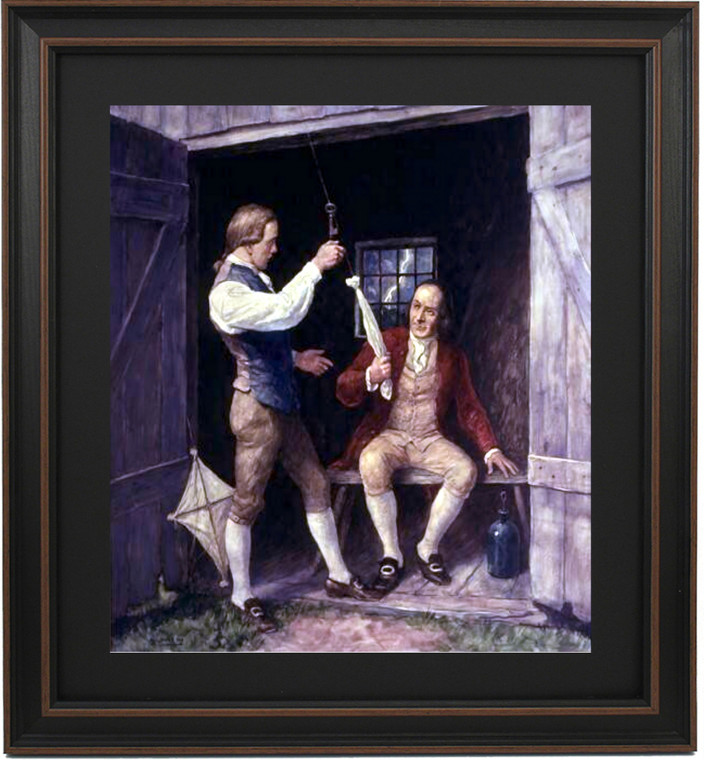 Benjamin Franklin by NC Wyeth