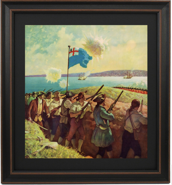 The Battle of Bunker Hill by N.C. Wyeth