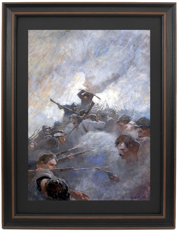 The Bloody Angle by N.C. Wyeth