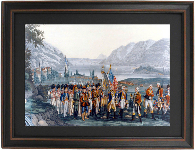 George Washington Accepts the Surrender of British General Cornwallis by Jean Zuber
