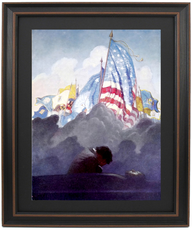 O Captain! My Captain! by N.C. Wyeth