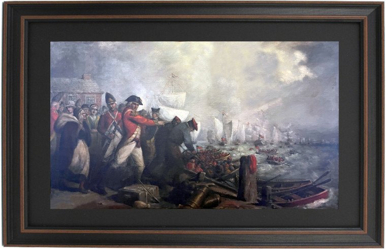 The Evacuation of Boston, March 17, 1776 by Darius Cobb