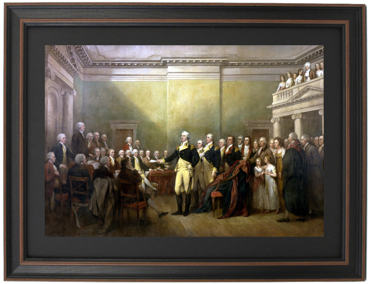 General George Washington Resigning his Commission by John Trumbull